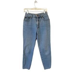 Moschino Vintage High Rise Straight Designer Italy Denim Jeans Blue Size 26